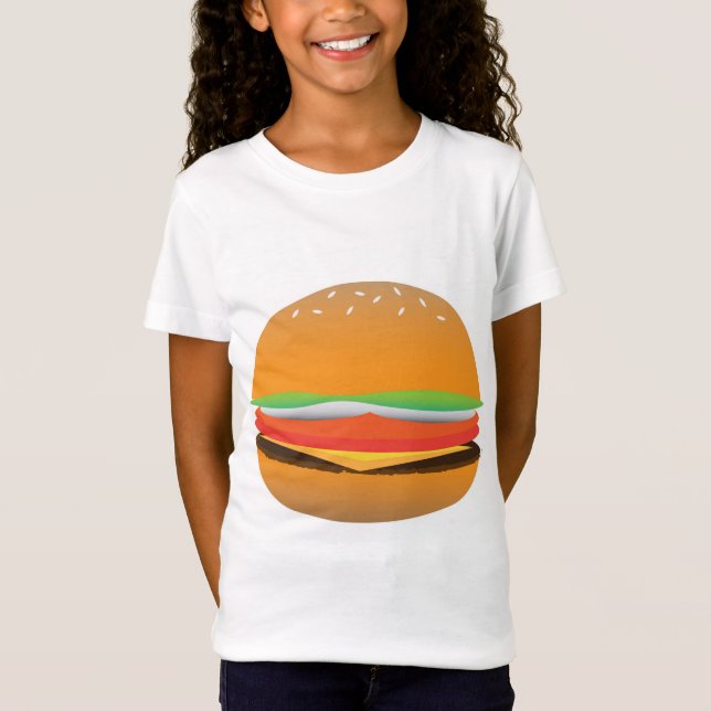 Hamburgare T Shirt (Framsida)