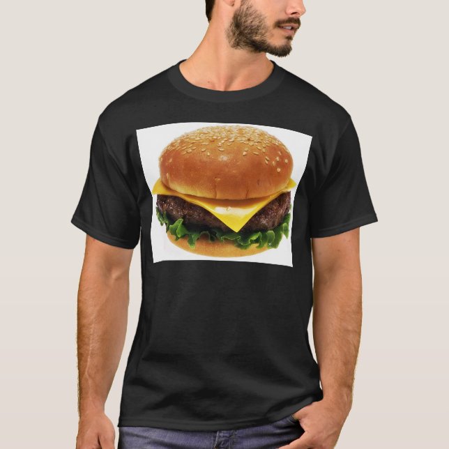hamburgare t-shirt (Framsida)