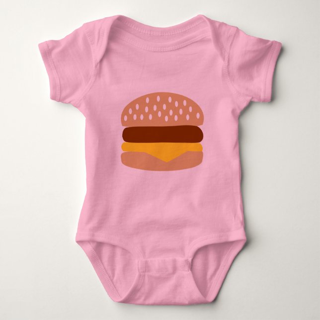 Hamburgare T-shirt (Framsida)