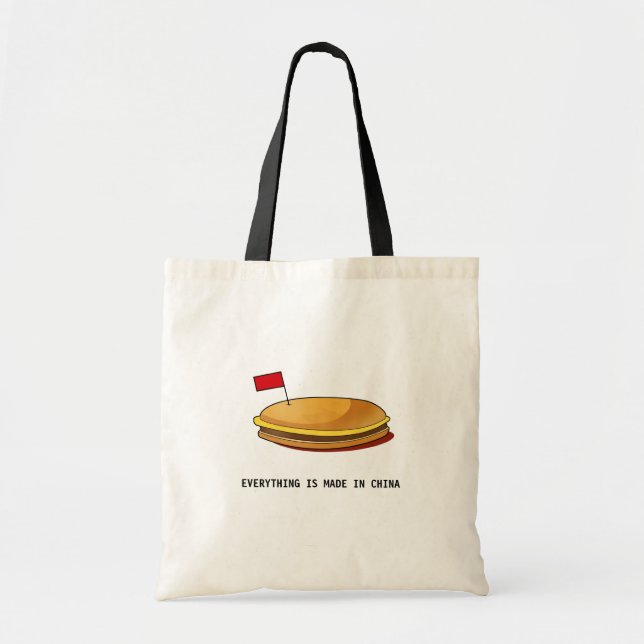 Hamburgare Tygkasse (Framsidan)