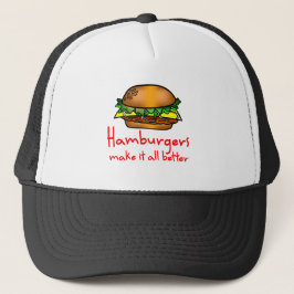 Hamburgareälskare Keps