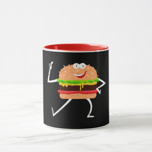 Hamburgareälskare Mugg