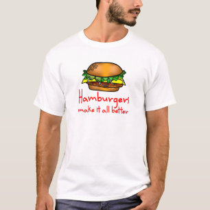 Hamburgareälskare T-shirt