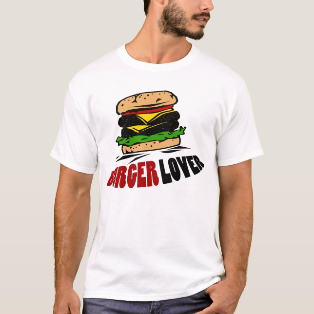 HAMBURGAREÄLSKARE TEE (Framsida)