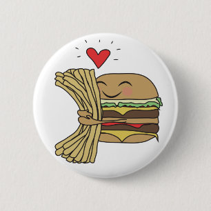 Hamburgarekärleksmåfiskar Knapp