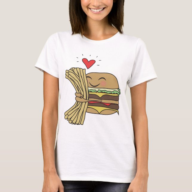 Hamburgarekärleksmåfiskar Tröja (Framsida)