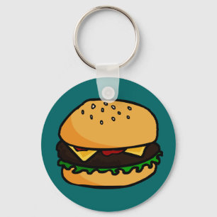 Hamburgarekeychain Nyckelring