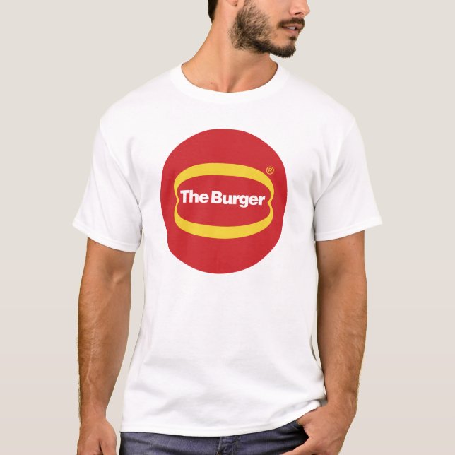 Hamburgaren Tee Shirt (Framsida)