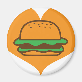 Hamburger älskare magnet