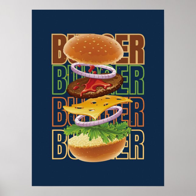 Hamburger Art Poster (Framsidan)