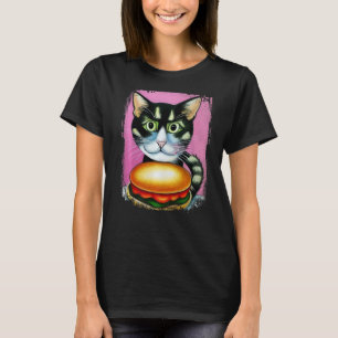 Hamburger Cat Catburger Burger Purr Meow Cat 1 T Shirt