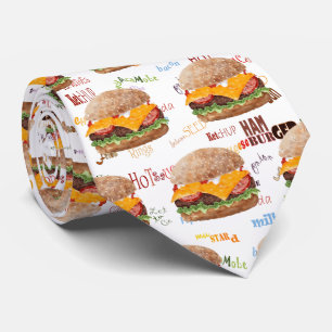 Hamburger Cheese Fast Food BBQ Middag Slips