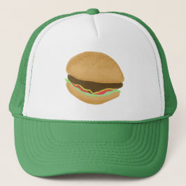 Hamburger Cheeseburger Burger Art Keps