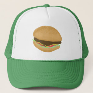 Hamburger Cheeseburger Burger Art Keps