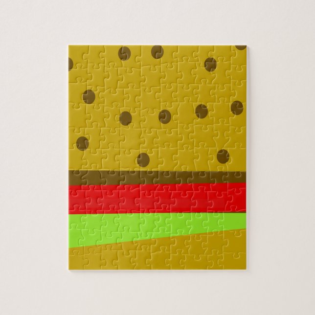 Hamburger food Fast food burger Pussel (Vertikal)