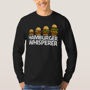 Hamburger För manar Women Food Cheeseburger Costum T Shirt