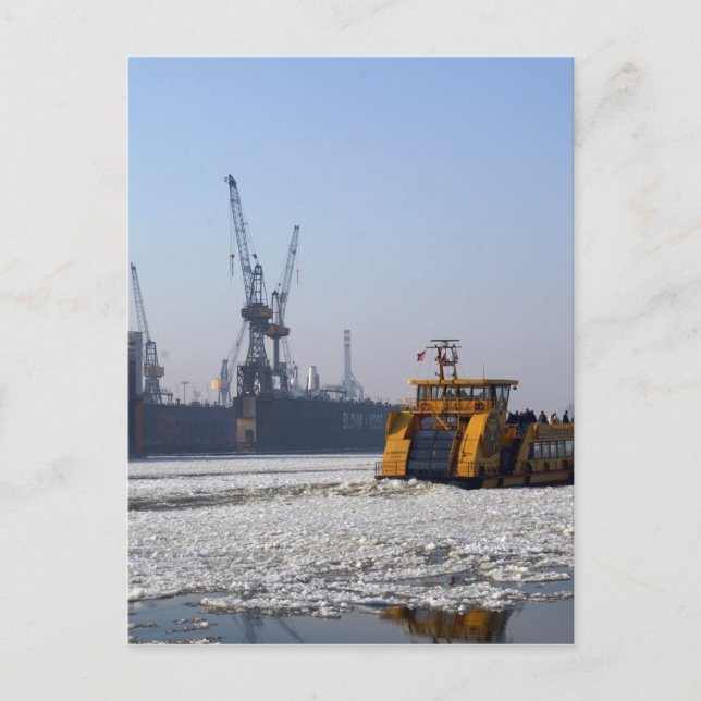 Hamburger Hafen Vykort (Framsida)