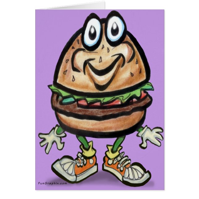 Hamburger Hälsningskort (Framsidan)