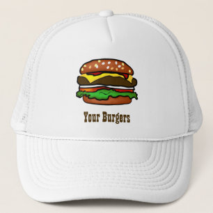 Hamburger Hat Truckerkeps