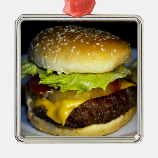Hamburger Julgransprydnad Metall