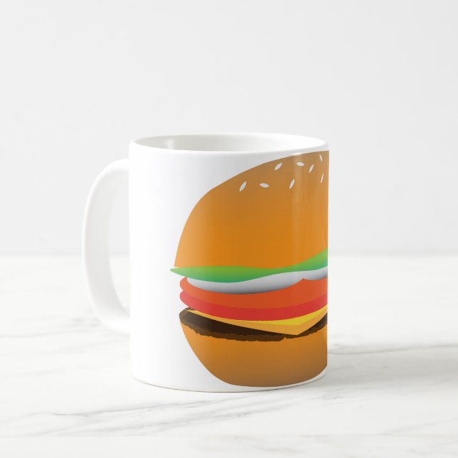 Hamburger Kaffemugg (Framsida vänster)