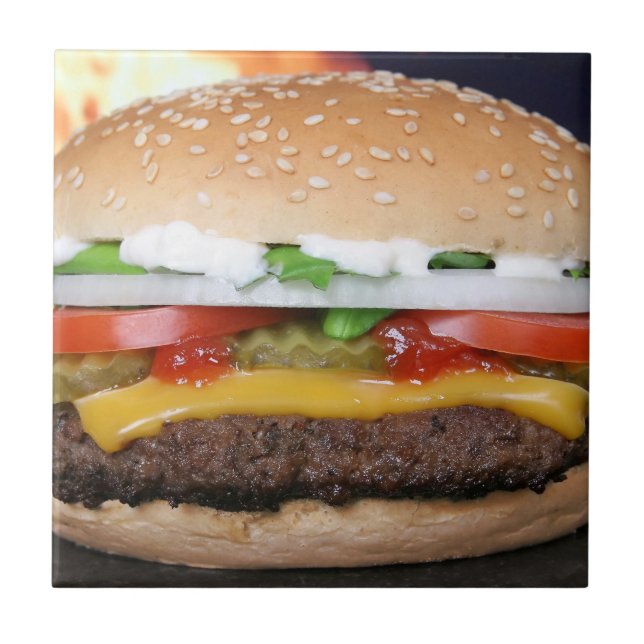 Hamburger Kakelplatta (Framsidan)