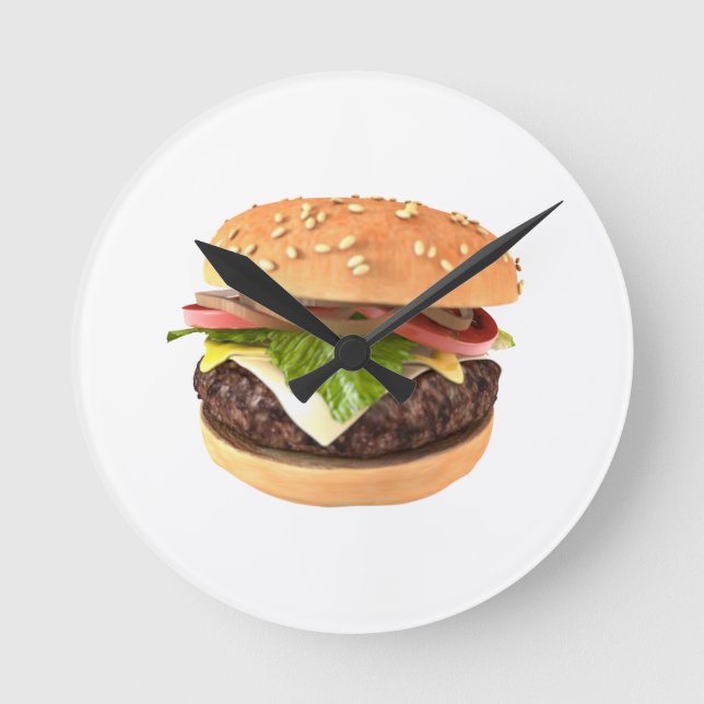 Hamburger Rund Klocka (Framsida)