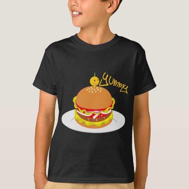 Hamburger T Shirt (Framsida)