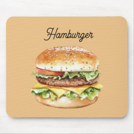 Hamburger Tomat Sallad Ost Musmatta