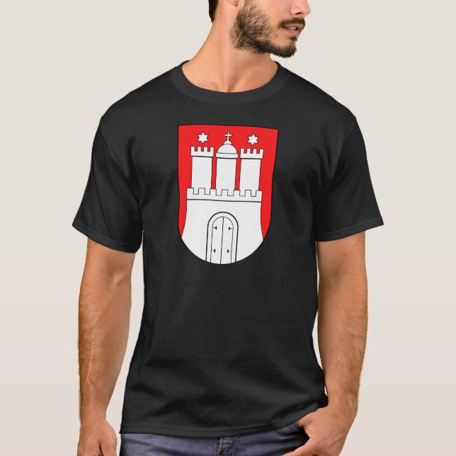 Hamburger Wappen T-shirt (Framsida)