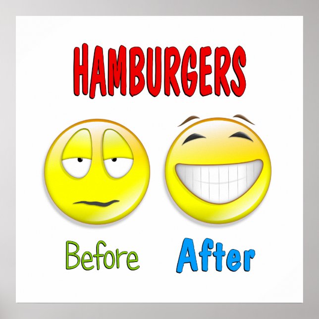 Hamburgers before poster (Framsidan)