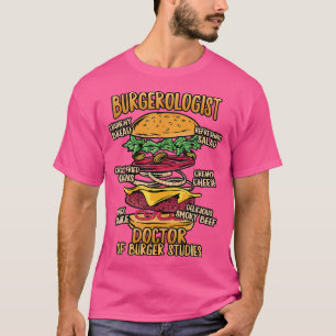 Hamburgerstudier - Doktor i burgerstudier som är u T Shirt