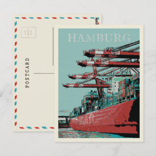 Hamburgs hamn - Ikonisk hamnstad Vykort