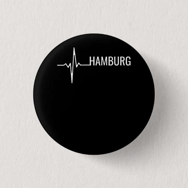 Hamburgs hjärtslag knapp (Framsida)