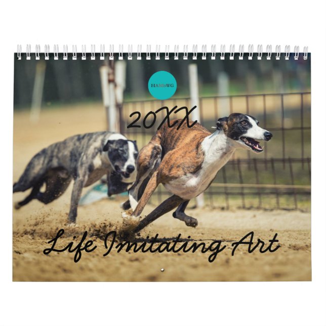 HAMbWG 2019 Livet Imitating Konst Kalender (Omslag)