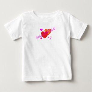 HAMbWG Babyflicka Tutu-bodysuit - rosa eller vit Tee