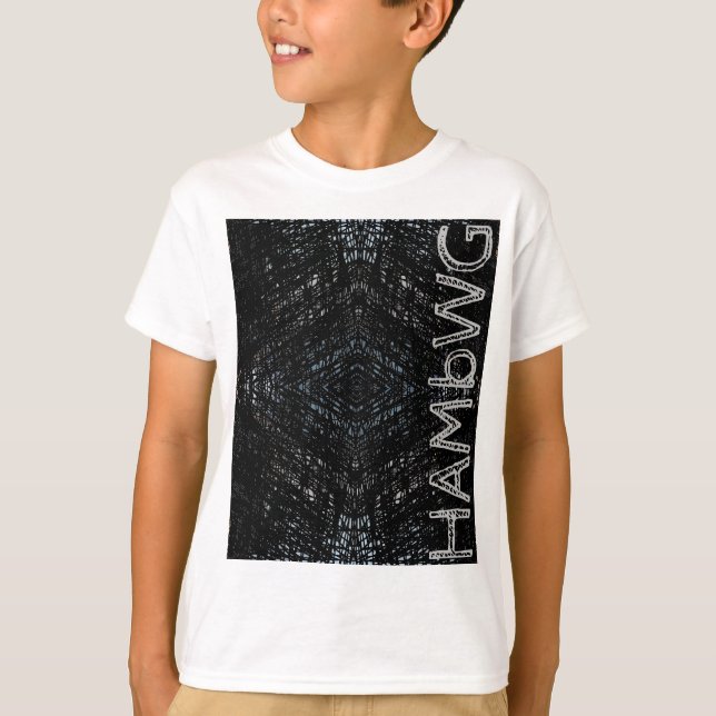 HAMbWG - Barns T-Shirt - Fläckdesign (Framsida)