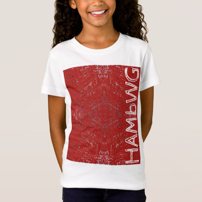 HAMbWG - Barns T-Shirt - Fläckdesign (Framsida)