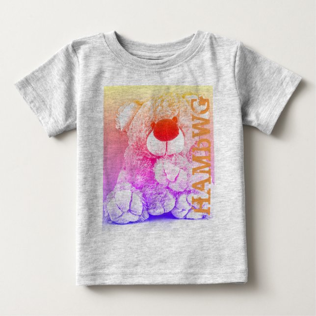 HAMbWG - Barns T-Shirt - Nalle (Framsida)