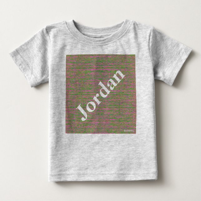 HAMbWG - Barns T-Shirt - Rosa Mix w Logotyp (Framsida)