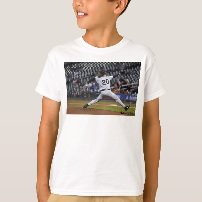 HAMbWG Baseball 1 Hanes ComfortBlend® Sweatshirt T-shirt (Framsida)