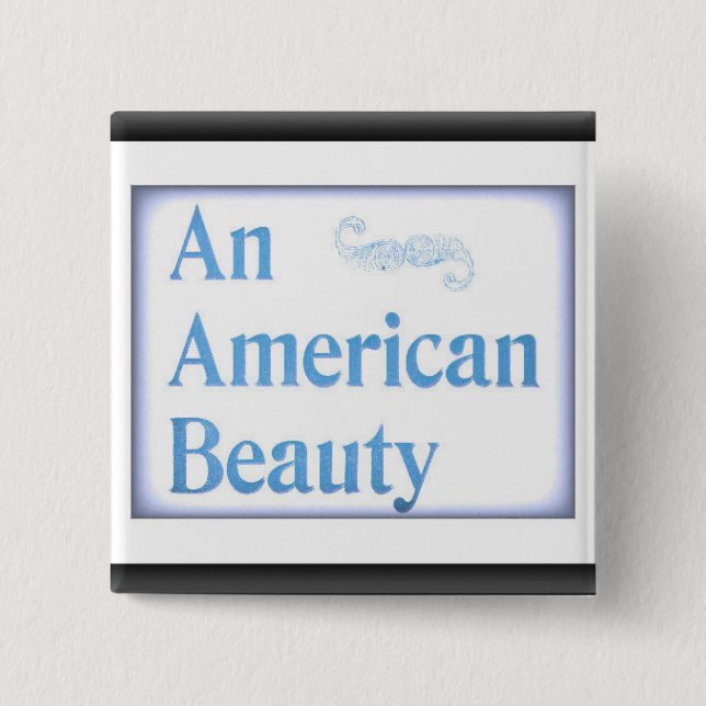HAMbWG - Button - American Beauty Knapp (Framsida)