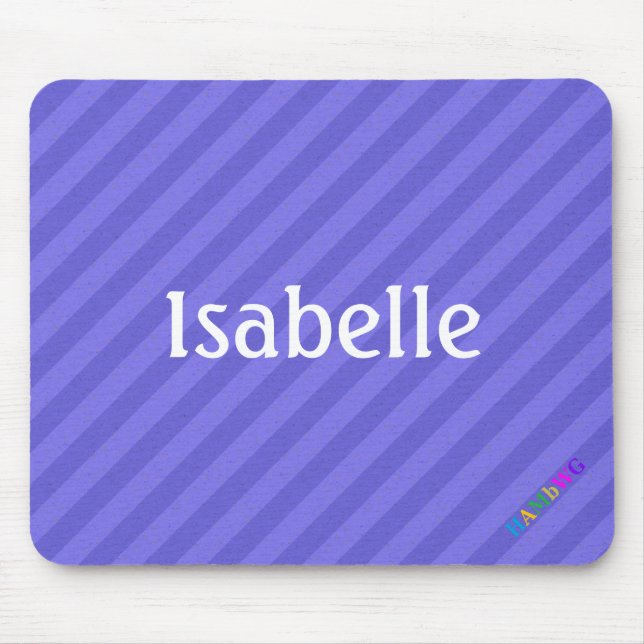 HAMbWG - Datormus - Lila diagonal Musmatta (Framsidan)