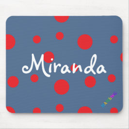 HAMbWG - Datormus - Red Polka dots Musmatta