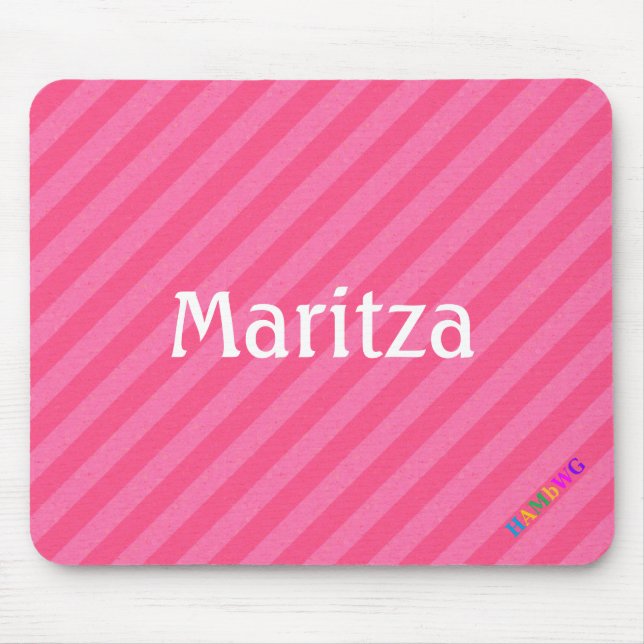 HAMbWG - Datormus - Watermelon Diagonal Musmatta (Framsidan)