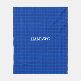 HAMbWG Fleece Blanket - Blue Play
