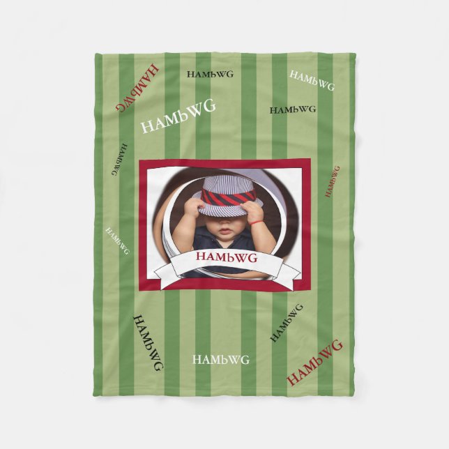 HAMbWG - Fleece Blanket HambWG Bambino (Framsidan)
