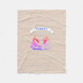 HAMbWG - Fleece Blanket - Nalle