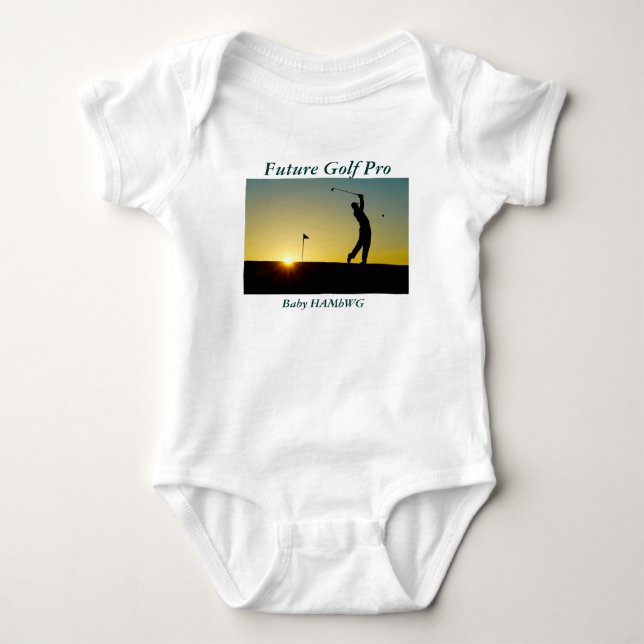 HAMBWG - Future Golf Pro - T-Shirt (Framsida)