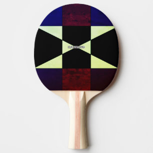HAMbWG Hett Färg, Modets förstärkta grafik 1970 Pingisracket